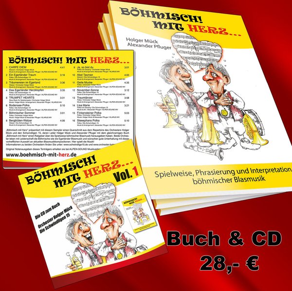 Böhmisch mit Herz - Buch und CD